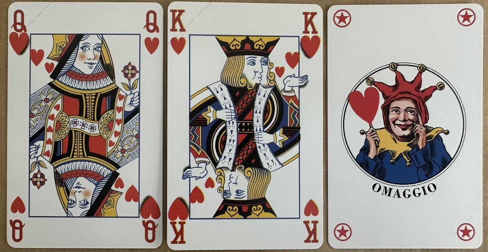 SCHEDE TELEFONICHE PF “CARTE DA GIOCO “ AG N^ 307/308/309 NUOVE MAG.PERFETTE