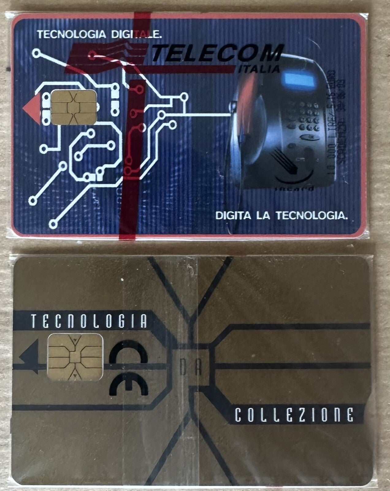 SCHEDE TELEFONICHE PF CARTE A CHIP AG 2023 N^ 995/995A NUOVE IN BLISTER PERFETTE