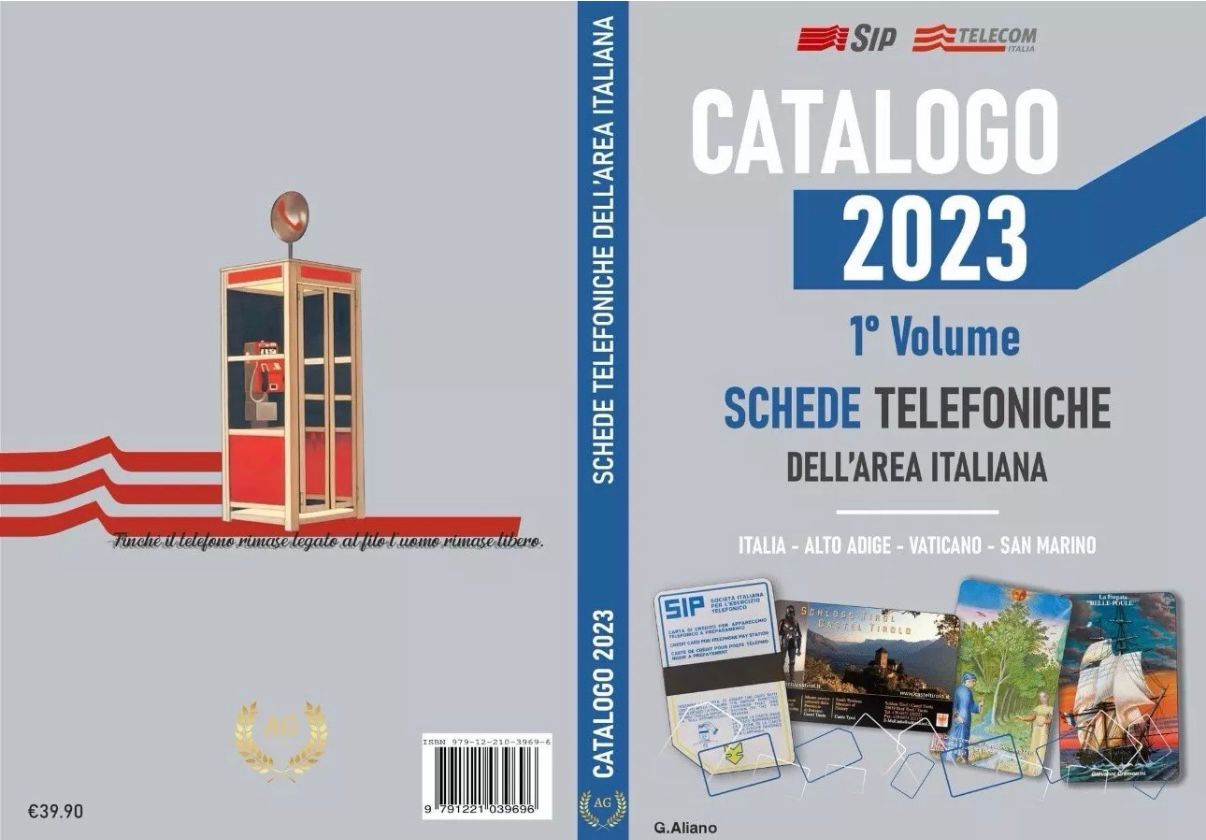 CATALOGO AG2023 SCHEDE TELEFONICHE ITALIA VOL^1